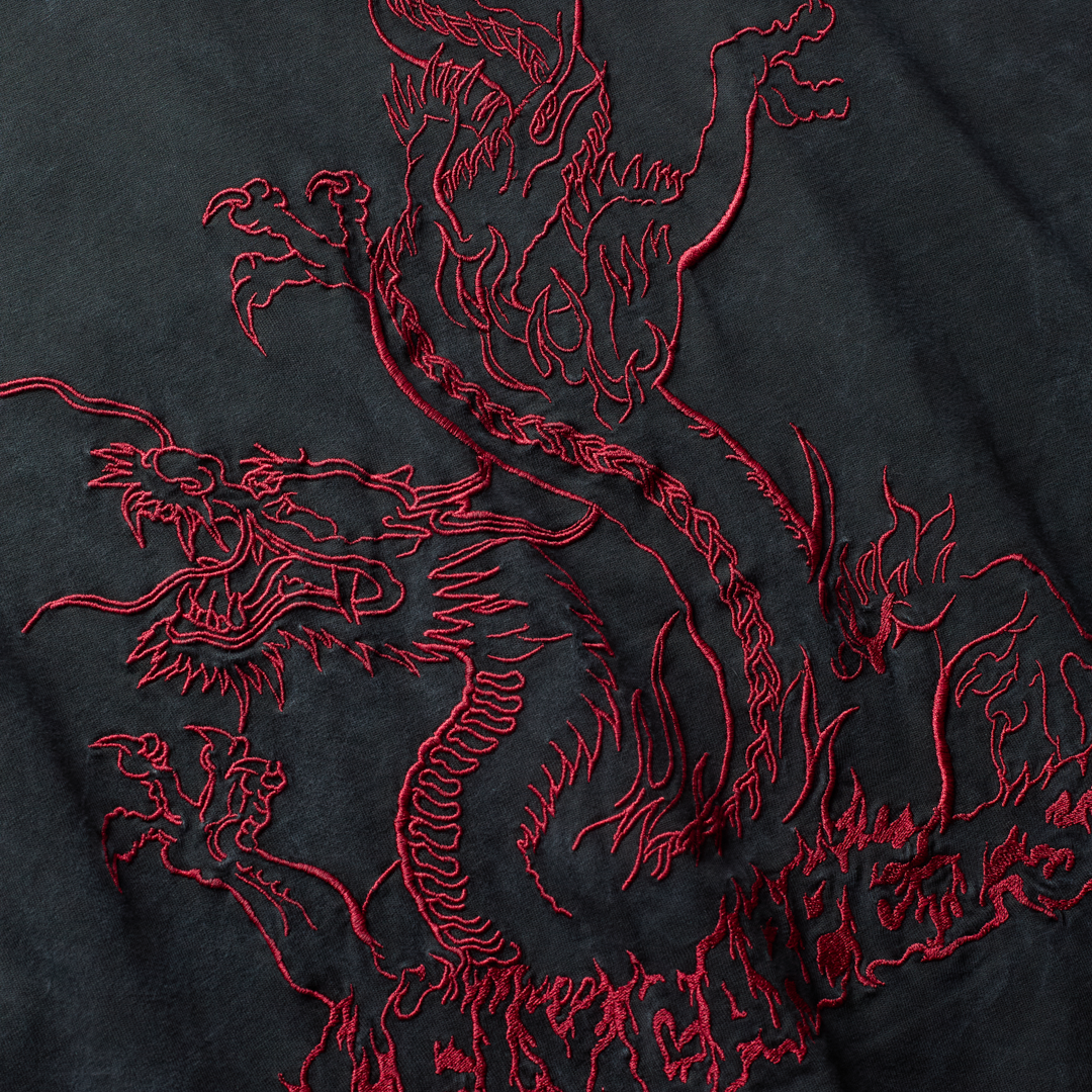 Dragon Embroidered Tee