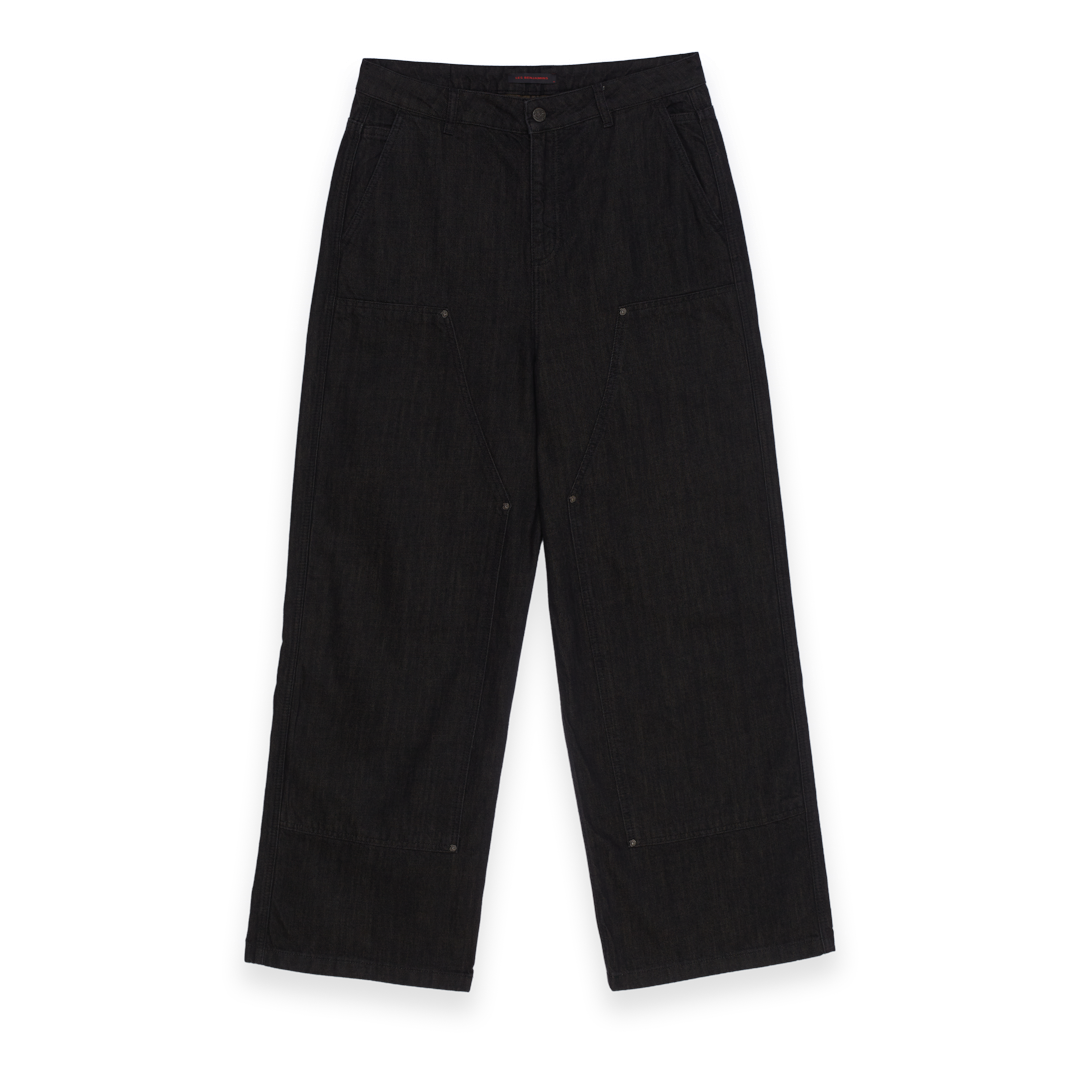 Double Knee Denim Pants